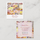 フラワートレインクリエイティブ スクエア名刺 (正面/裏面)