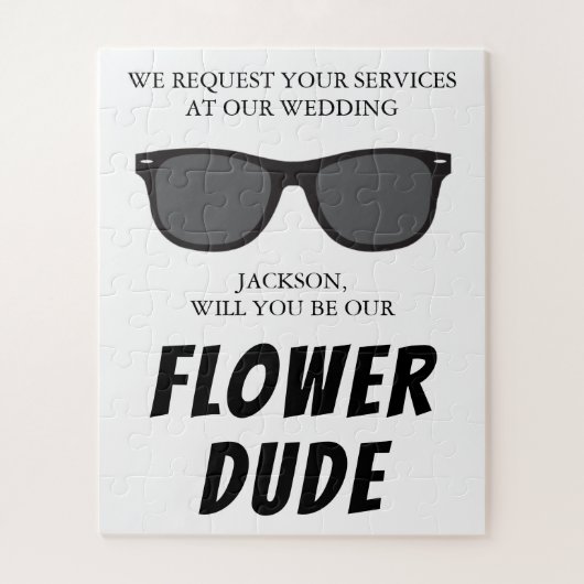 フラワードゥードプロポーザルパズル ジグソーパズル (縦)