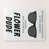 フラワードゥードプロポーザルパズル ジグソーパズル (横)