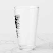 フラワードゥードル タンブラーグラス (左)