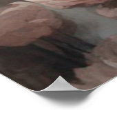 フラワードッグブリードポートレート4 ポスター (角)