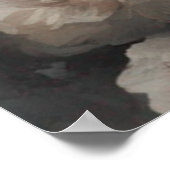 フラワードッグブリードポートレート7 ポスター (角)