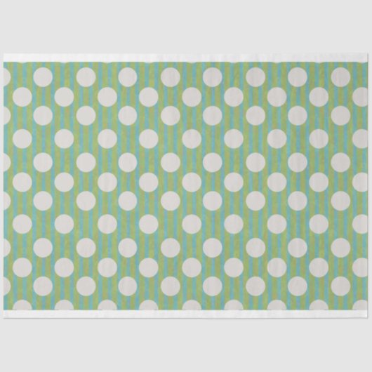 フラワードットティッシュペーパー 薄葉紙 (正面)