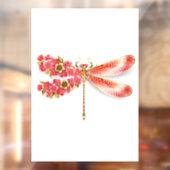 フラワードラゴンフライ(ジュエリー桜) ウィンドウサイン (シート2)