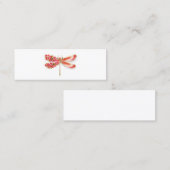 フラワードラゴンフライ(ジュエリー桜) コーリングカード (正面/裏面)