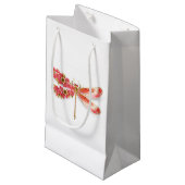 フラワードラゴンフライ(ジュエリー桜) スモールペーパーバッグ (正面アングル)