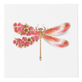 フラワードラゴンフライ(ジュエリー桜) フォトキューブ (右)