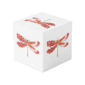 フラワードラゴンフライ(ジュエリー桜) フォトキューブ (裏面アングル)