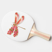 フラワードラゴンフライ(ジュエリー桜) 卓球ラケット (横)