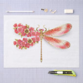 フラワードラゴンフライ(ジュエリー桜) 薄葉紙 (クラフト)