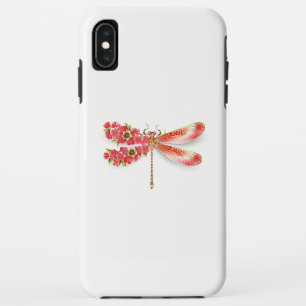 フラワードラゴンフライ(ジュエリー桜) iPhone XS MAXケース