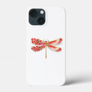 フラワードラゴンフライ(ジュエリー桜) iPhone 13 MINIケース