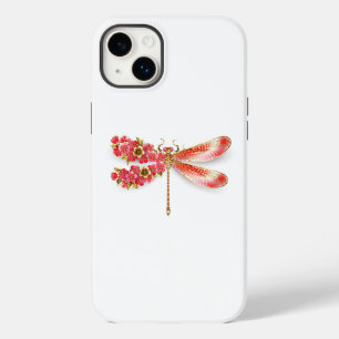 フラワードラゴンフライ(ジュエリー桜) Case-Mate iPhone 14 PLUSケース