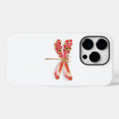 フラワードラゴンフライ(ジュエリー桜) Case-Mate iPhoneケース (裏面 (横))
