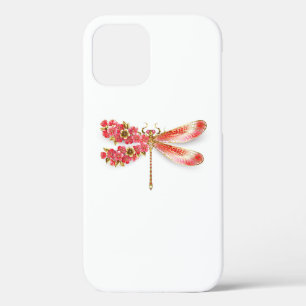 フラワードラゴンフライ(ジュエリー桜) iPhone 12 PROケース
