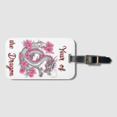 フラワードラゴン荷物タグ ラゲッジタグ (正面横)