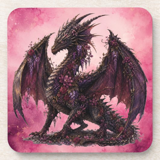 フラワードラゴン | 植物ファンタジードラゴン コースター (正面)