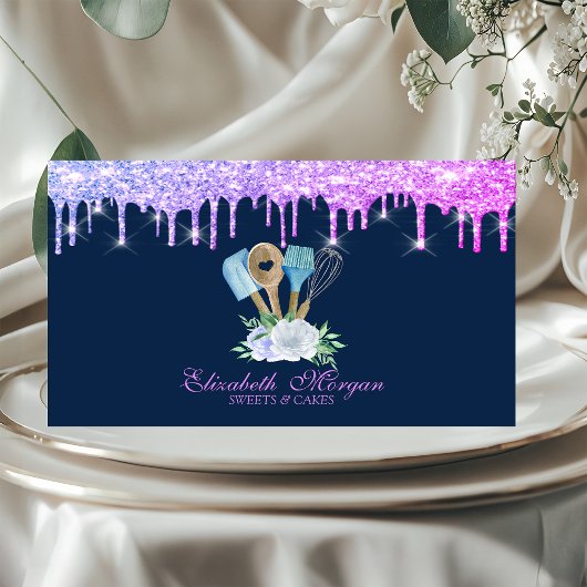 フラワードリップベーカリーハンドツール 名刺