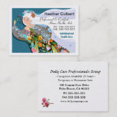 フラワードリームビューティフルケアバープロフェッショナル 名刺 (正面/裏面)