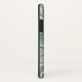 フラワードリーム、抽象芸術紫グリーンフラクタルアート Case-Mate iPhoneケース (裏面/右)