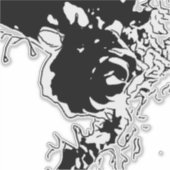 フラワードードル シール (正面)