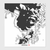 フラワードードル シール (シート)