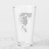 フラワードードル タンブラーグラス (裏面)