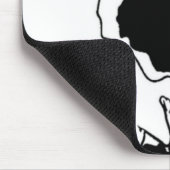 フラワードードル マウスパッド (コーナー)