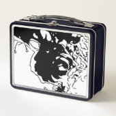 フラワードードル メタルランチボックス (正面)