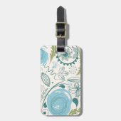 フラワードードル ラゲッジタグ (正面縦)