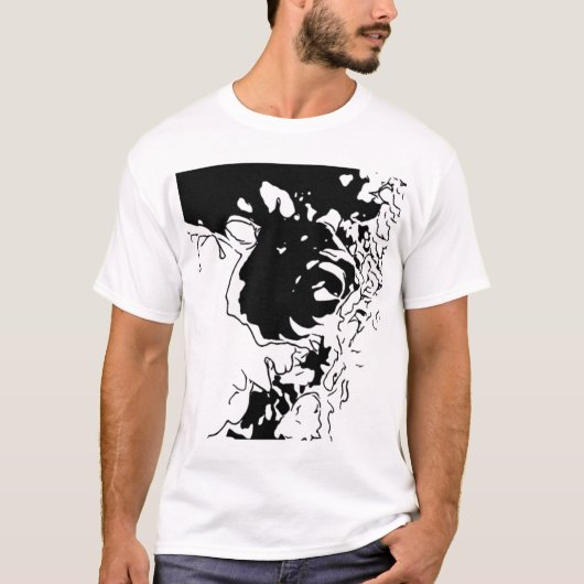 フラワードードル Tシャツ (正面)