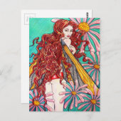 フラワーニンフ ポストカード (正面/裏面)