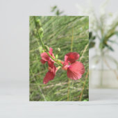 フラワーノテカード サンキューカード (スタンド正面)