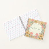 フラワーノート ノートブック (内部)