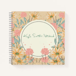 フラワーノート ノートブック