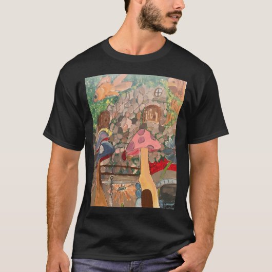 フラワーハウス Tシャツ (正面)