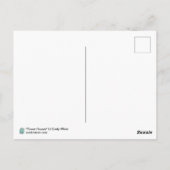 フラワーハウズフェアリーガーデンファンタジーアートプリント ポストカード (裏面)