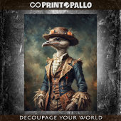 フラワーハットビクトリアン付き折衷的なミレディオストリッチ 薄葉紙