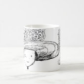 フラワーハット コーヒーマグカップ (中央)