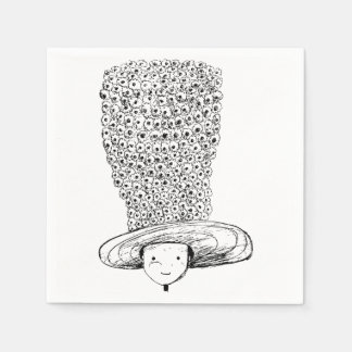 フラワーハット スタンダードカクテルナプキン