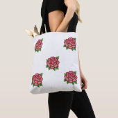 フラワーハンドバッグ トートバッグ (クローズアップ)