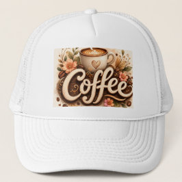 フラワーハートコーヒー キャップ