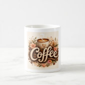 フラワーハートコーヒー コーヒーマグカップ (中央)