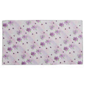 フラワーハート 枕カバー (正面右)