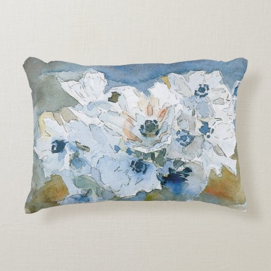 フラワーバイブルーベル アクセントクッション (正面)