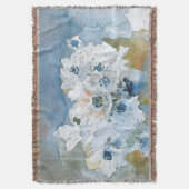 フラワーバイブルーベル スローブランケット (正面縦)
