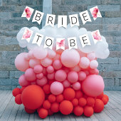 フラワーバタフライブライダルシャワーバンティングバナー バンティングフラッグ