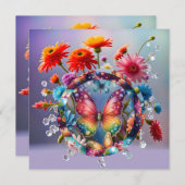 フラワーバタフライ シーズンカード (正面/裏面)