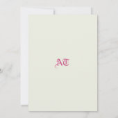 フラワーバタフライ セーブザデート (裏面)