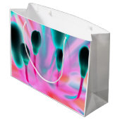 フラワーバッドフローラファンタジーデザイン抱き枕 ラージペーパーバッグ (裏面アングル)